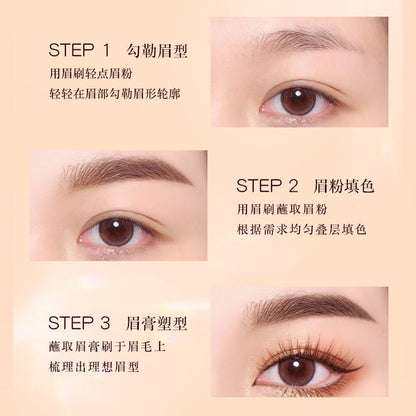 P eyebrow powder eyebrow paste 2 in 1