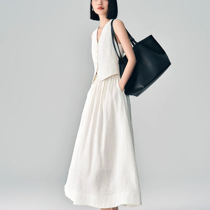 P sleeveless top trousers set