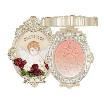 P Embossed Blush