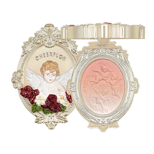 P Embossed Blush