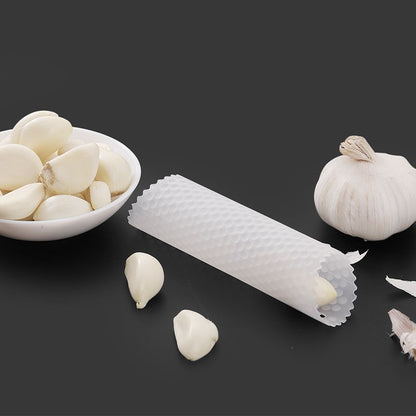 Silicone garlic peeler, household manual garlic peeler, garlic peeler, garlic press, kitchen garlic peeler - Mixbatch