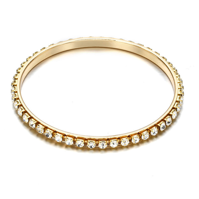 A European and American bracelet cross-border jewelry wish AliExpress popular multi-layer diamond-encrusted alloy bracelet women's bracelet - Mixbatch