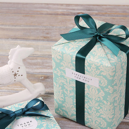 A Polyester Ribbon Clothing Accessories Bow Packing Belt Spot Bouquet Packing Ribbon Ribbon Ribbon 25 Yards/Roll MOQ: 50 ROLL - Mixbatch