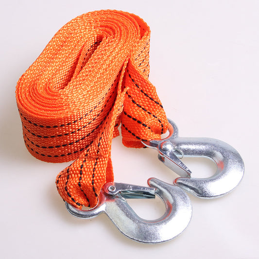 A fluorescent trailer rope