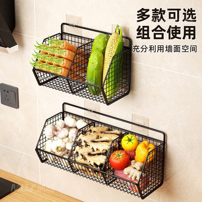 P wall-mounted storage rack