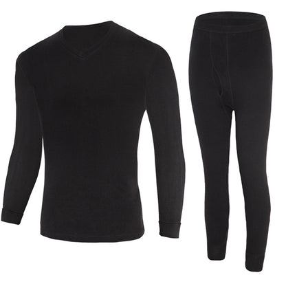 A winter men's cotton thermal underwear