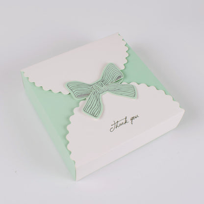 A Korean version cardboard soap flower large bow gift box spot creative candy baking packaging carton wholesale MOQ:100PIECE - Mixbatch