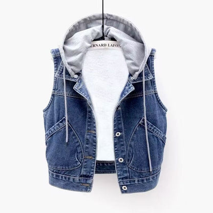 P denim jacket top
