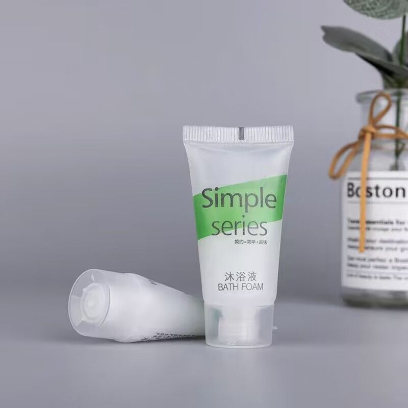 P Body wash, shampoo, toiletries