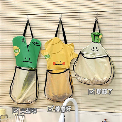 P Onion, ginger and garlic storage bag