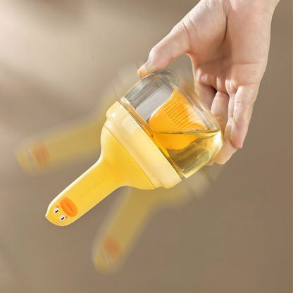 A silicone oil brush set
