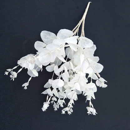 A small bunch of money leaves potted plants simulated green plants wedding home set shooting props silk flowers