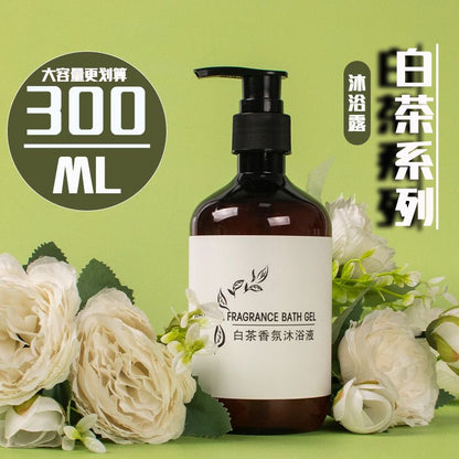 P white tea scented shampoo shower gel