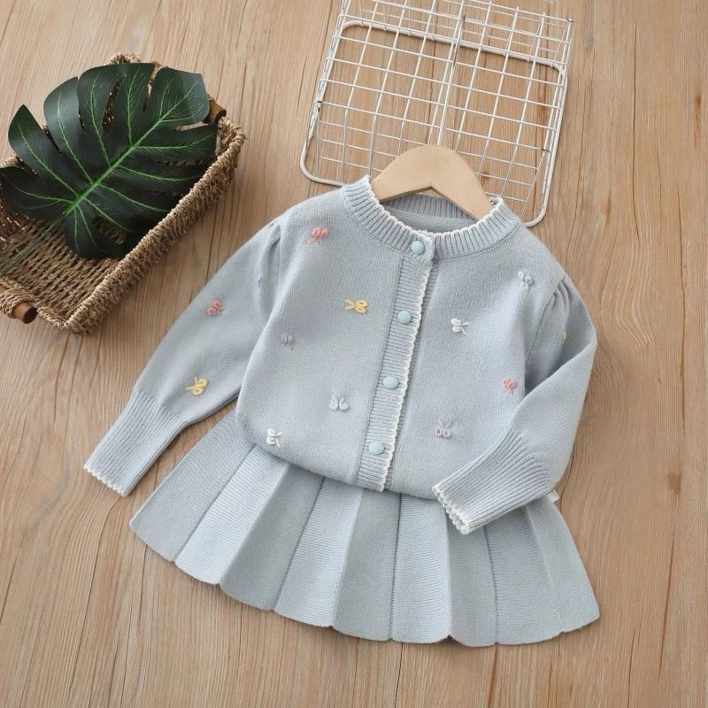 P girls sweater set
