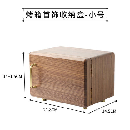 P Walnut Jewelry Box Jewelry Storage Box