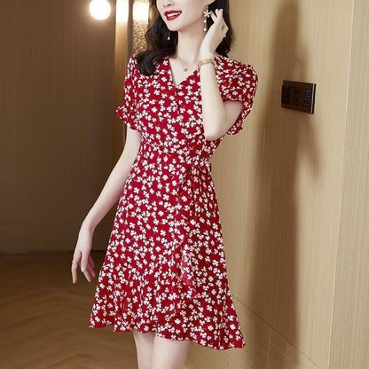 P floral fashion summer dress