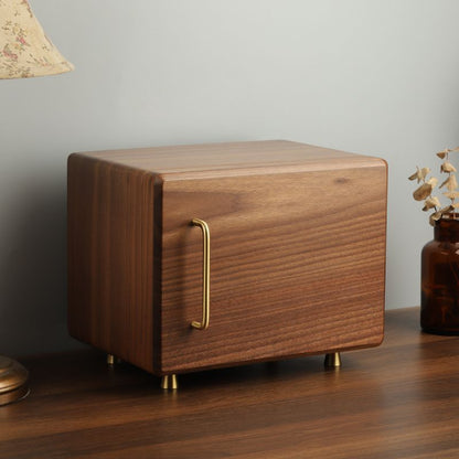 P Walnut Jewelry Box Jewelry Storage Box