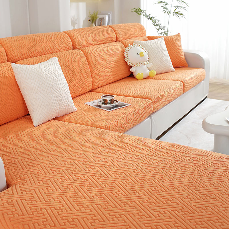 P Universal sofa cover Universal all-inclusive four-season sofa cover High-end concubine seat cushion Non-slip elastic sofa hat