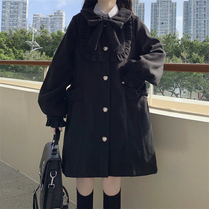 P cute bow jacket