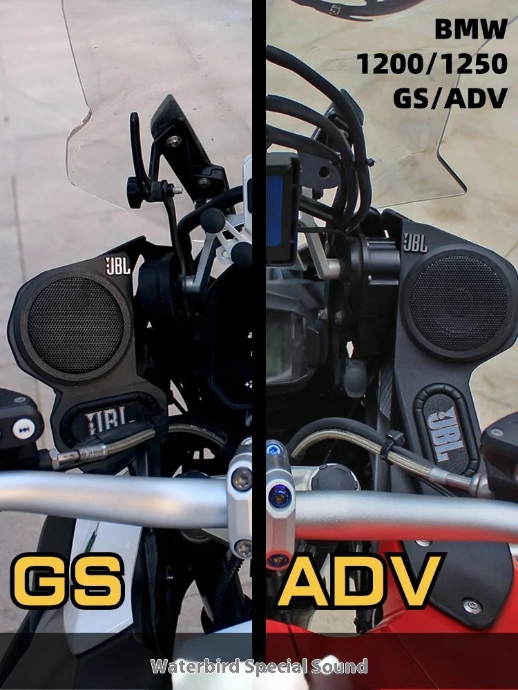 A 1250GSADV custom front audio subwoofer heavy duty waterproof bluetooth speaker aluminum metal material original height