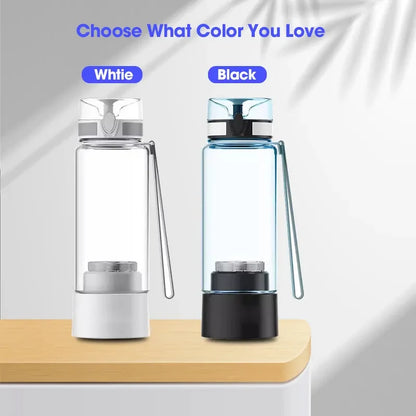 Original Manufacturer's 450ml PC + Tritan Hydrogen Bottle 2000PPB SPE PEM Hydro Gym Recovery Outdoor RV