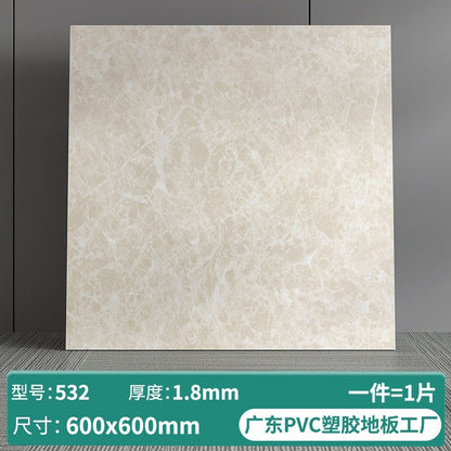 A pvc stone plastic floor self-adhesive plastic floor leather cement floor directly paving renovation wear-resistant waterproof flame retardant