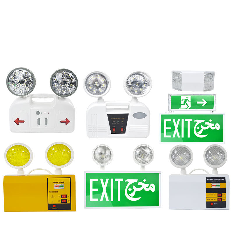 A fire emergency light 3 hours battery life