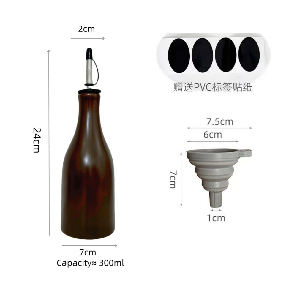 زجاجة زيت خزفية، زجاجة توابل 