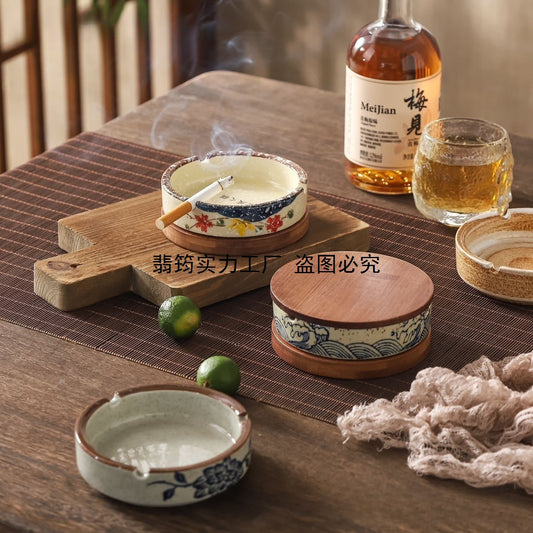 New Chinese ceramic ashtray