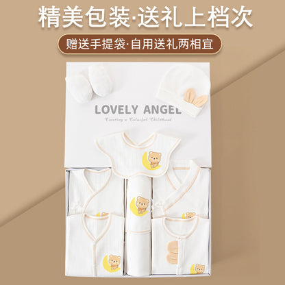 A3 Baby Clothes Newborn Gift Box Class A Pure Cotton Set Full Moon Newborn Baby Gifts High-end Infant and Toddler Products - Mixbatch