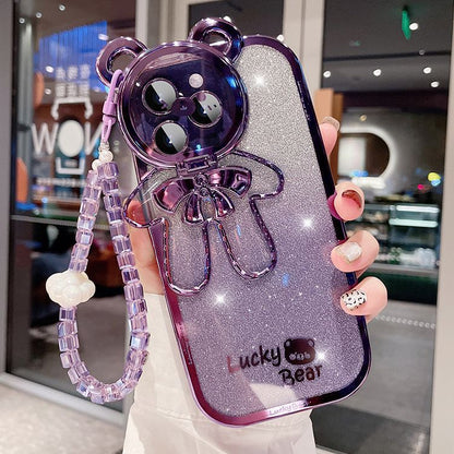 A Glitter Lanyard Phone Case
