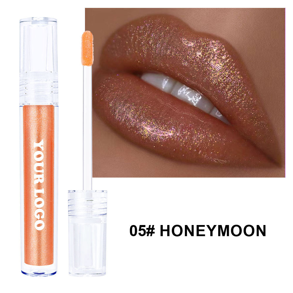 A mirror water gloss lip gloss lip glaze —— Customizable logo MOQ 100 pieces