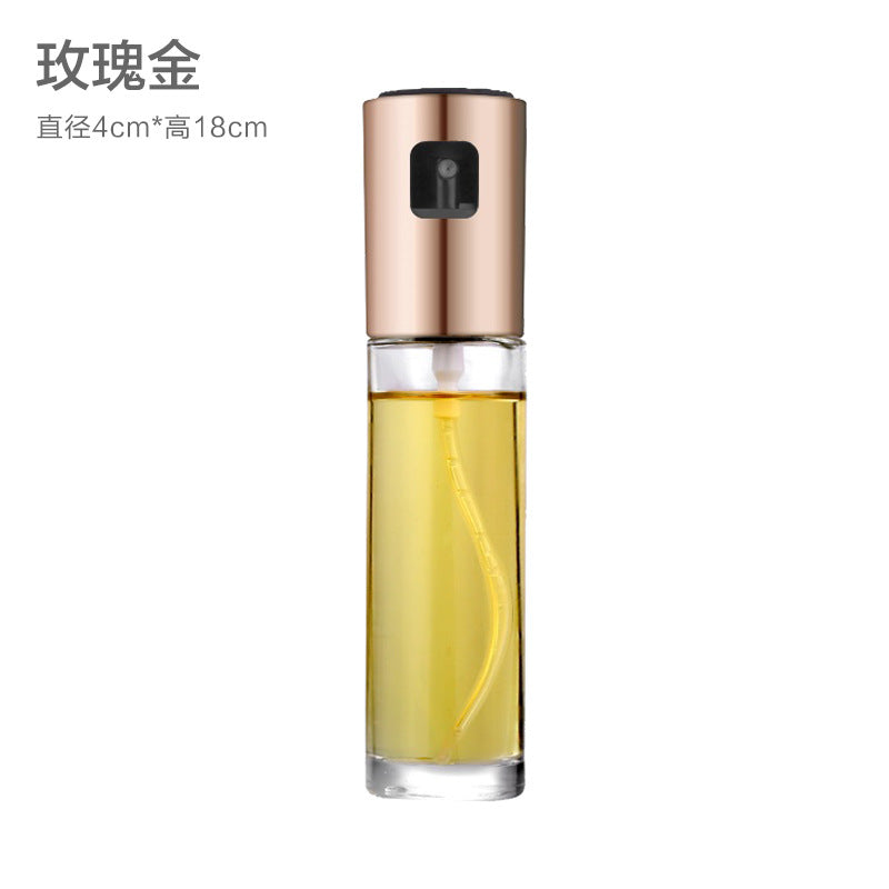 A Kitchen Spray Oil Bottle Press Type Oil Spray