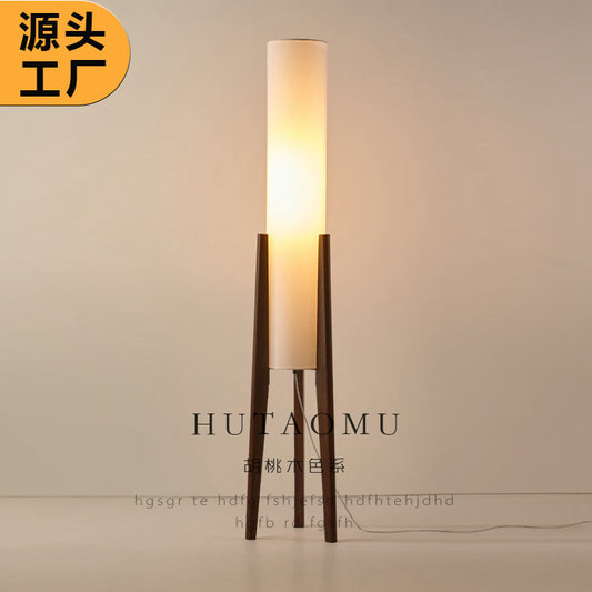 A Log antique bedroom floor lamp Living room sofa floor lamp Coffee table lamp