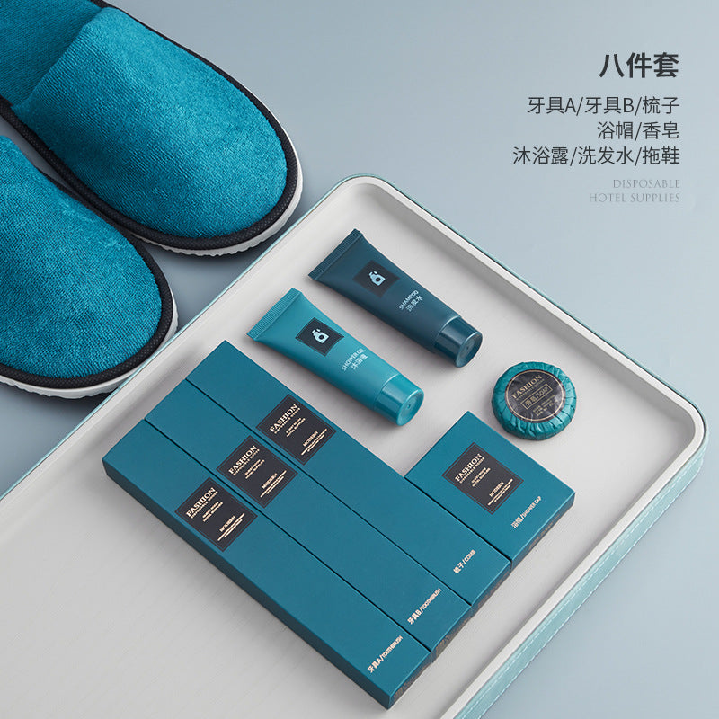 Star hotel homestay special disposable toiletries set toothbrush hotel disposable slippers