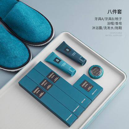 Star hotel homestay special disposable toiletries set toothbrush hotel disposable slippers