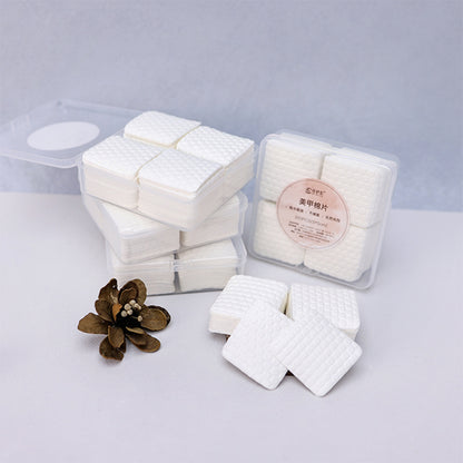 A 1/2 water-saving nail cotton sheets, nail washing cotton, non-dropping flocculent cotton sheets, cross-border nail towels, cleaning cotton sheets - Mixbatch