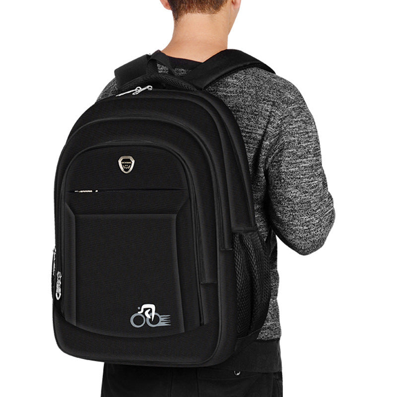 A high school student backpack for men and women large capacity computer backpack