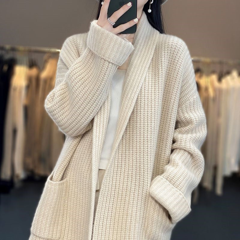 A knit jacket