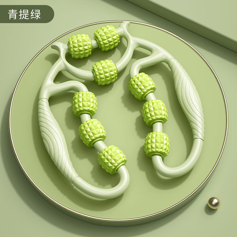 A Ring Leg Clamp Beauty Calf Muscle Fascia Relaxation Roller Massage Mace Non-Skinny Leg Roller Leg