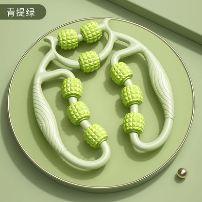 A Ring Leg Clamp Beauty Calf Muscle Fascia Relaxation Roller Massage Mace Non-Skinny Leg Roller Leg