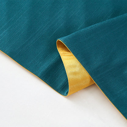 A hotel bedside towel decoration