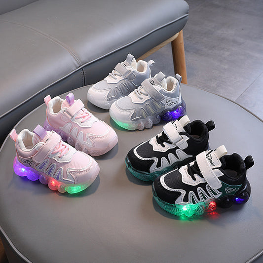 A Cartoon Lights Casual Shoes