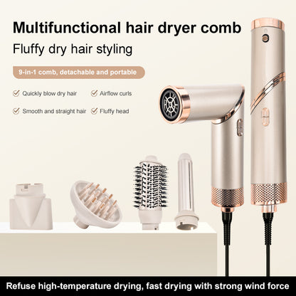 A Multifunctional folding hair dryer