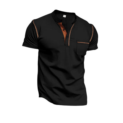 A men's short sleeves