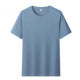 A Cotton Short Sleeve Solid Color Women's Men's T-Shirt