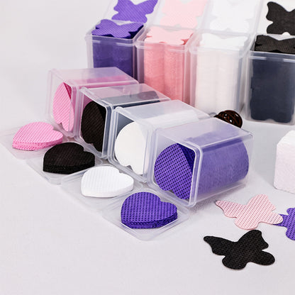 A 1/2 water-saving nail cotton sheets, nail washing cotton, non-dropping flocculent cotton sheets, cross-border nail towels, cleaning cotton sheets - Mixbatch
