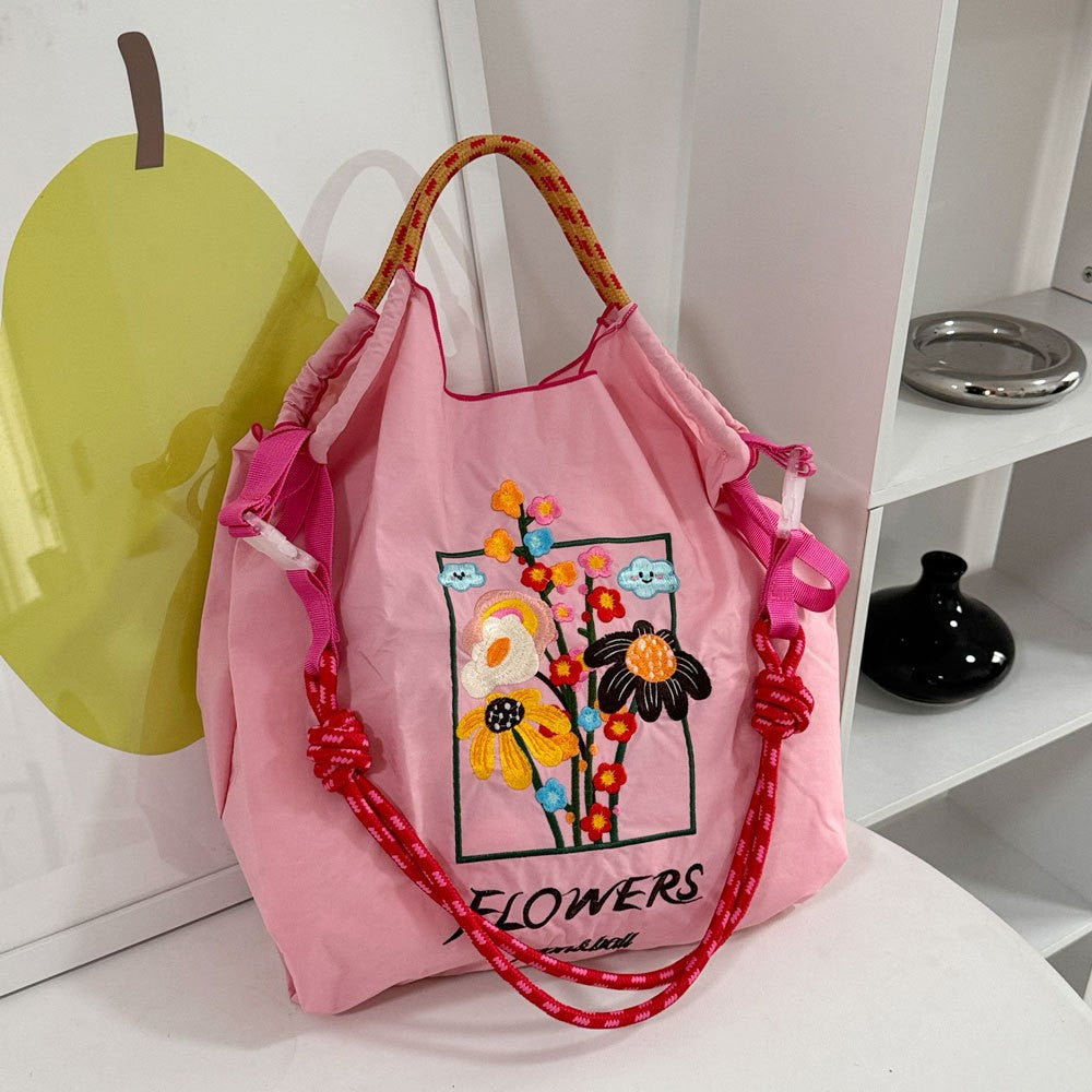 A ball chain bag handbag women's new messenger commuter armpit bag women's shoulder large capacity tote bag
