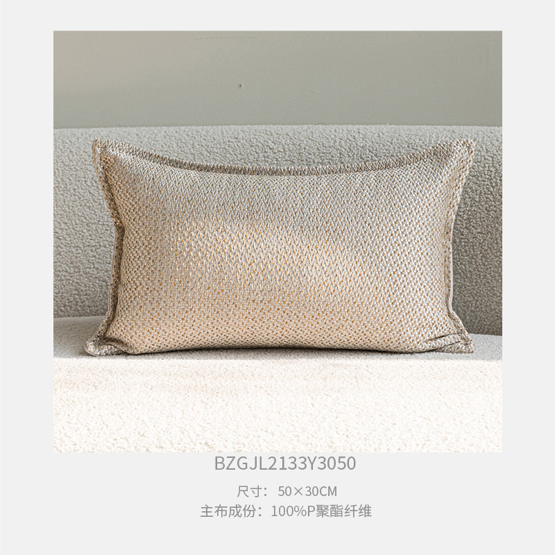 وسادة زينة من قماش الجاكار