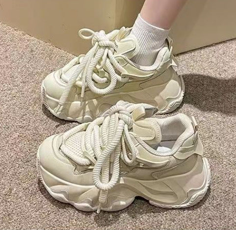 A women's platform sneakers